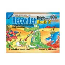 Progressive Recorder Method for Young Beginner Book 2