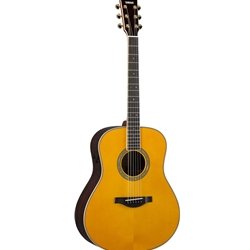 Yamaha LL-TA Transacoustic Acoustic Electric Guitar, Vintage Tint Hard Bag