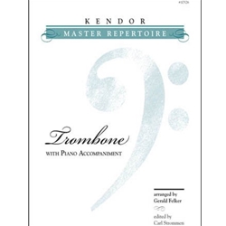 Kendor Master Repertoire - Trombone Solo with Piano Accompaniment