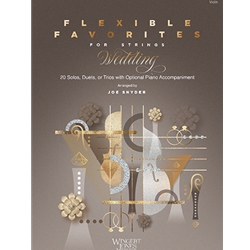 Flexible Favorites for Strings - Wedding - Piano Accompaniment