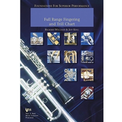 Foundations For Superior Performance Full Range Fingering and Trill Chart-Bassoon