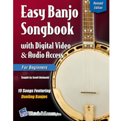 Easy Banjo Songbook Revised with Online Video & Audio