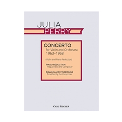 Concerto for Violin and Orchestra - Violin and Piano Reduction