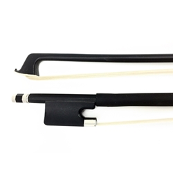 Glasser 12" Viola Bow Horsehair Fiberglass Plastic Grip