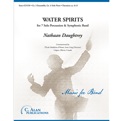 Water Spirits for 7 Solo Percussion & Symphonic Band
