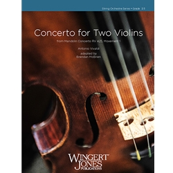 Concerto for Two Violins - String Orchestra
