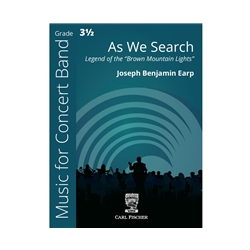 As We Search - Concert Band