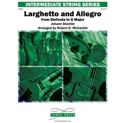 Larghetto and Allegro from Sinfonia in G Major - String Orchestra