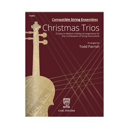 Compatible String Ensembles - Christmas Trios - Violin