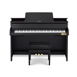 Casio GP510BP Grand Hybrid console digital piano with bench polished black