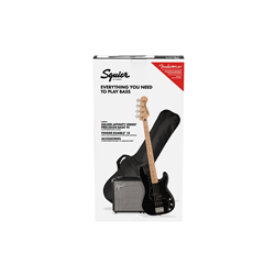 Squier Affinity Series Precision Bass PJ Pack Black