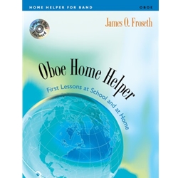 Home Helper for Band - Oboe - Book | CD