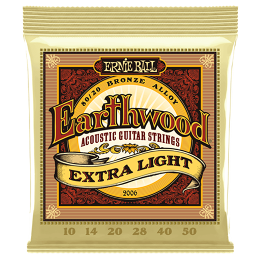 Ernie Ball Earthwood Extra Light Acoustic Guitar Strings
