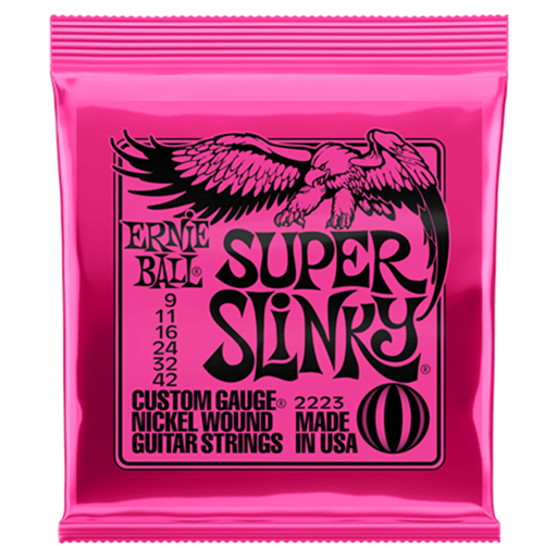 Ernie Ball Super Slinky Electric Guitar Strings