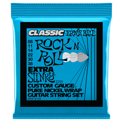 Ernie Ball Extra Slinky Classic Rock n Roll Electric Guitar Strings