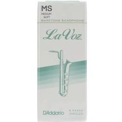 Lavoz 5LVBSMS Medium Soft Bari Sax Reed Box of 5