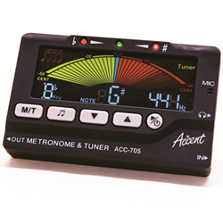 Accent ACC705 Metronome & Tuner Combination, black