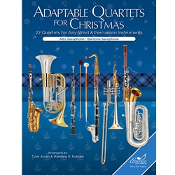 Adaptable Quartets for Christmas – Alto Saxophone, Baritone Saxophone