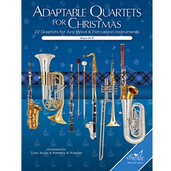 Adaptable Quartets for Christmas – Horn in F