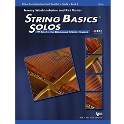 String Basics Solos Book 2 - Piano Accompaniment and Teacher’s Guide