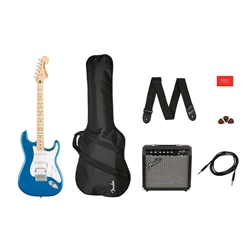 Fender 0372820002 Squire Affinity Series Stratocaster HSS Pack - Lake Placid Blue