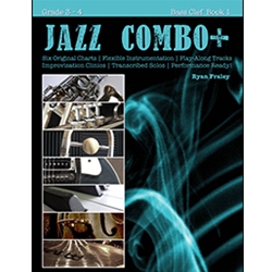 Jazz Combo Plus Book 1 - Bass Clef Instruments