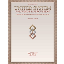 United System for Winds and Percussion - Tenor Saxophone