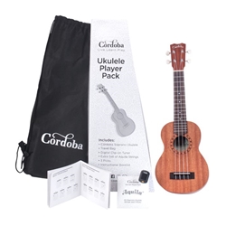 Cordoba Soprano Ukulele Player Pack