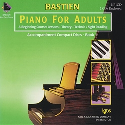 Bastien Piano For Adults, Book 1 - CD Only