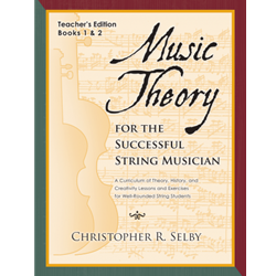 Music Theory for the Successful String Musician Books 1 & 2 - Teacher Edition