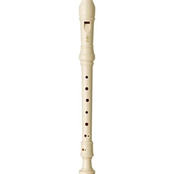 Yamaha YRS24B 3-piece White Plastic Soprano Recorder