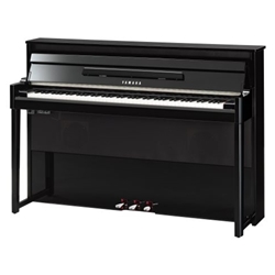 Yamaha NU1XAPE AvantGrand Hybrid Upright Piano w/Bench - Polished Ebony