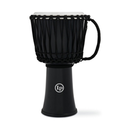 Latin Percussion LP2010-BK LP 10" Rope Tuned Circle Djembe - Black