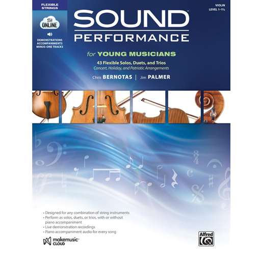 Sound Performance for Young Musicians for Strings - Violin