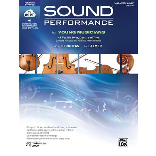Sound Performance for Young Musicians for Strings - Piano Accomp