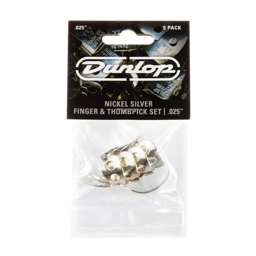 Dunlop 33P25 Nickel/Silver Finger Picks .25