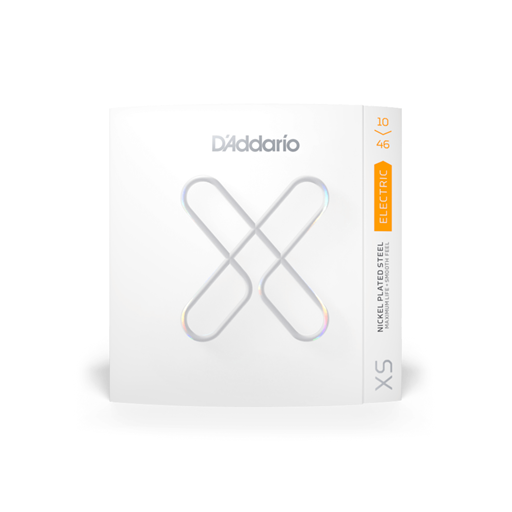 D'Addario XSE1046 XS Regular Light 10-46 Gauge Coated Nickel Electric Guitar Strings