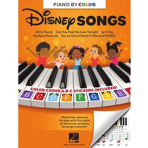 Disney Songs - Piano by Color