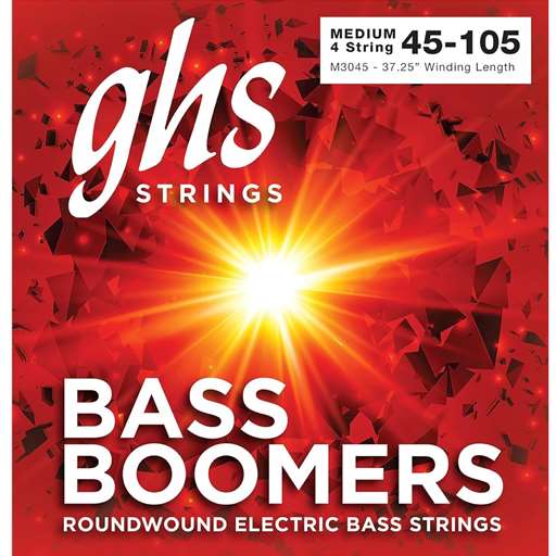 GHS M3045 Boomers Medium Bass Strings