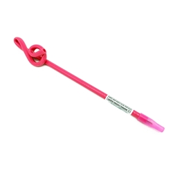 Aim Pink Jr. Bent "G-Clef "  Pen