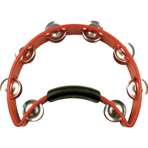 Rhythm Tech Red Double Row Tambourine