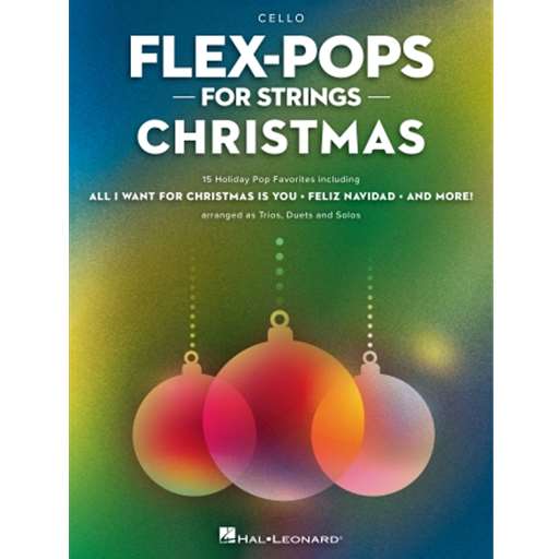 Flex Pops for Strings – Christmas - Cello