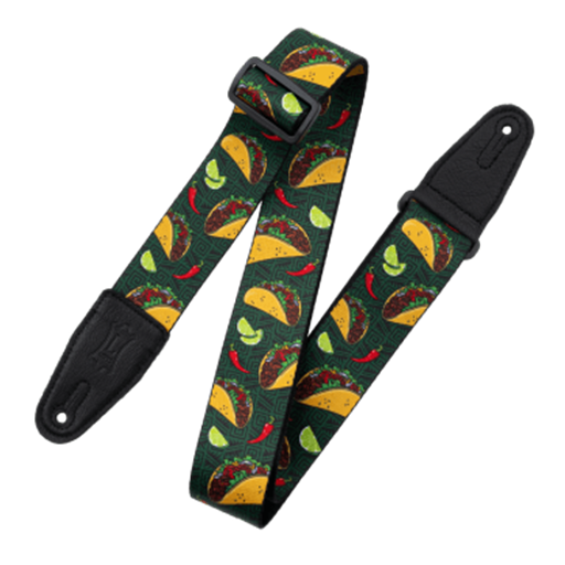 Levy's MP2TG-005 Tasty Grooves Poly Strap - Taco Time