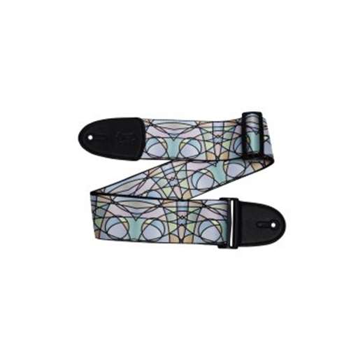 Levy's MP3SG-007 Stained Glass Strap - Pastel
