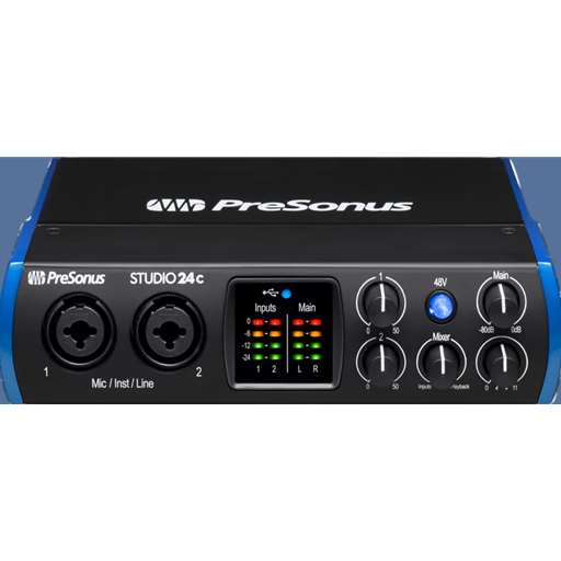 Presonus 2777700403 Studio 24C Recording Interface