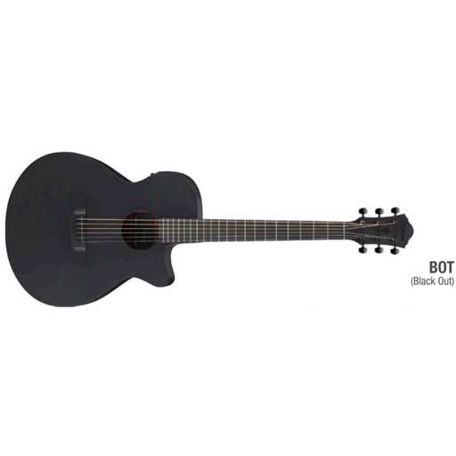 Ibanez AEG621BOT AEG Acoustic/Electric Guitar - Black Out