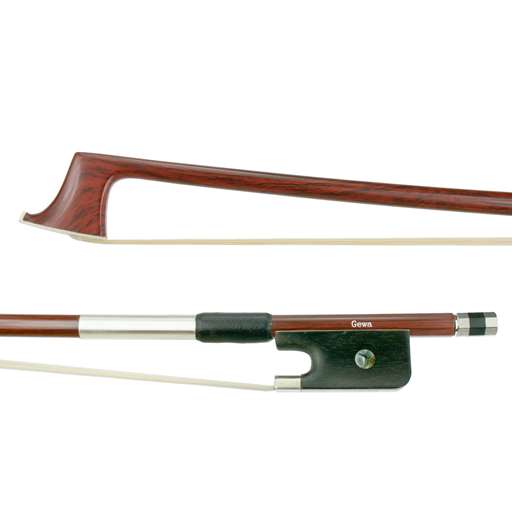 GEWA A71A60D Wood-Designed 11" Viola Carbon Fiber Full-Lined Nickel Bow
