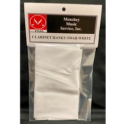 AWM Clarinet Swab Cotton White Cloth