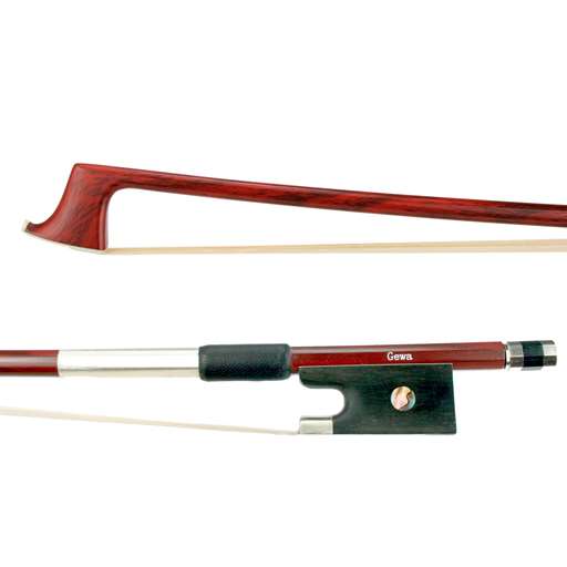GEWA A71N60B Wood-Designed 3/4 Violin Carbon Fiber Full-Lined Nickel Bow