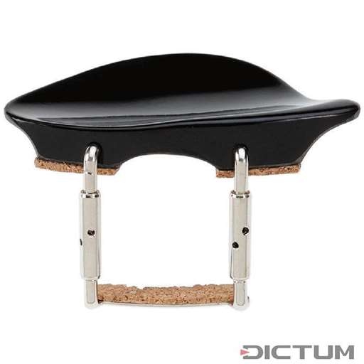 Dresden CR1220P-1A 4/4 Violin Plastic Chin Rest - Black